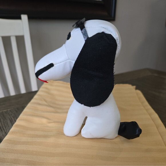 Vtg Peanuts SNOOPY Flying Ace Red Baron Vinyl Stuffed Animal Toy Doll - Picture 3 of 7